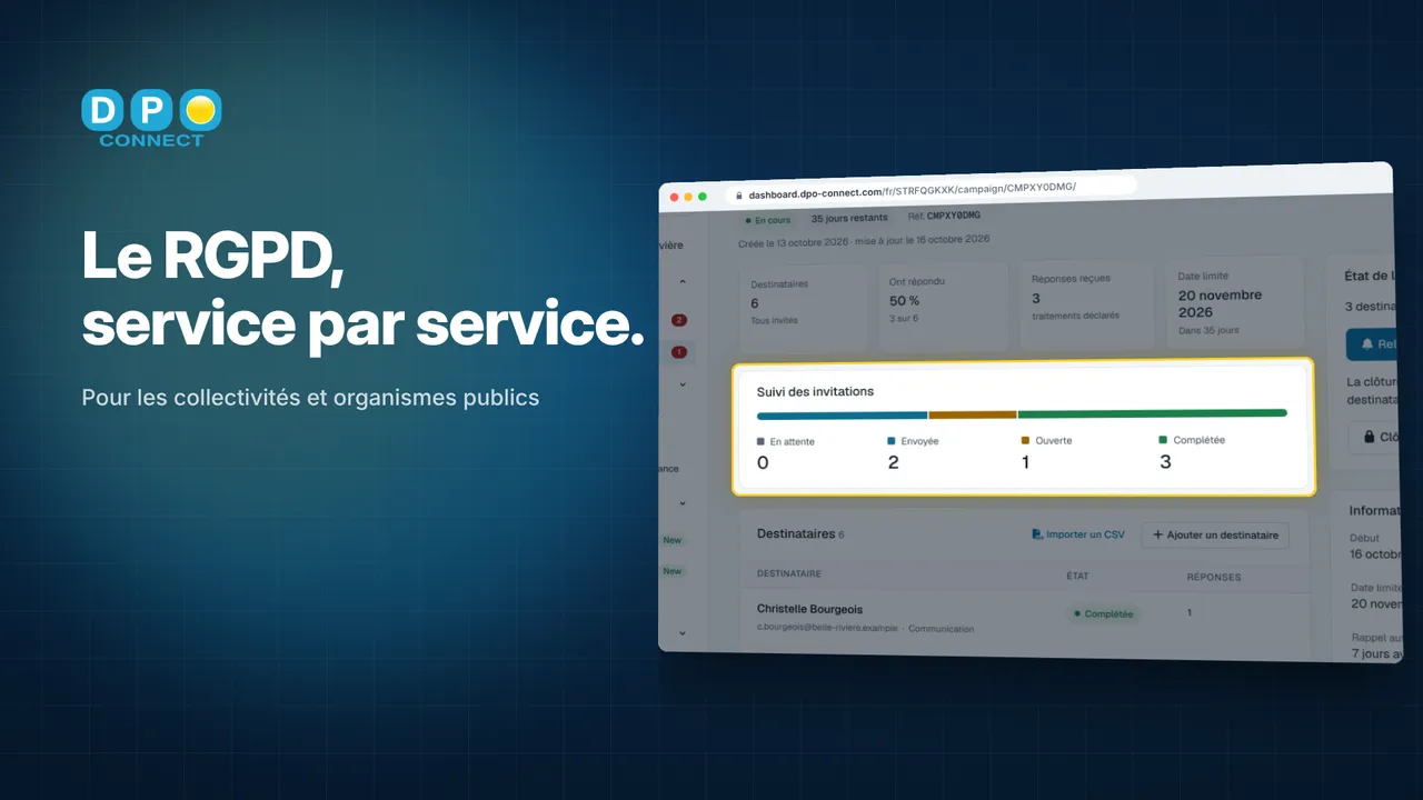 Le RGPD, service par service. Pour les collectivités et organismes publics.